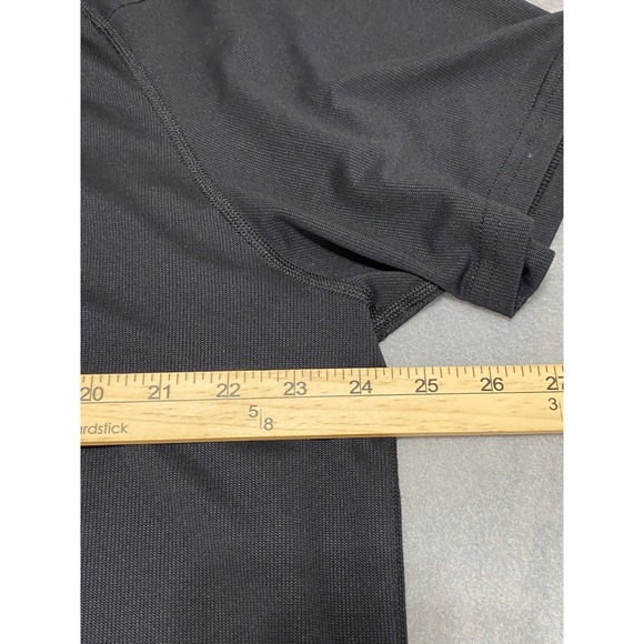 Rhone Mens XXL Black Short Sleeve Performance Polo Shirt Tencel Blend RN141364 - Picture 4 of 11